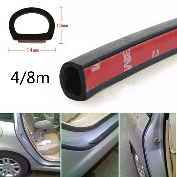 car door seal noise reduction