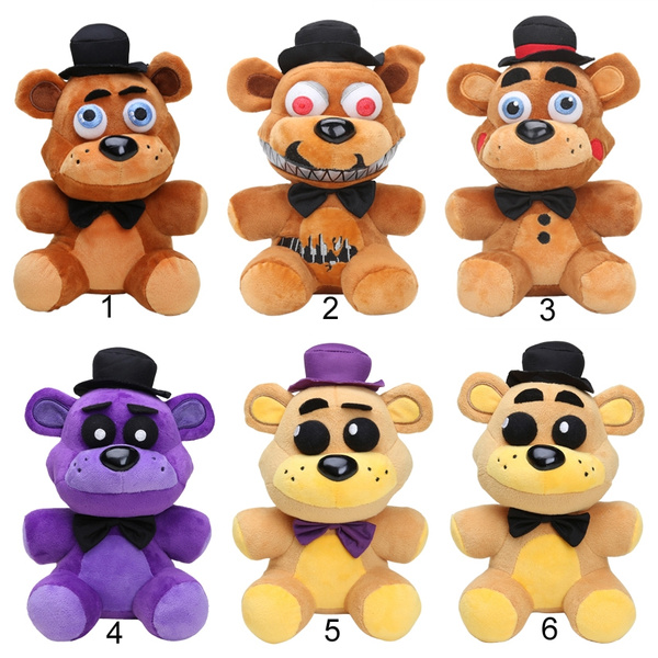 2020 Golden Freddy Exclusive Five Nights at Freddys Plush 7 Toy  02 L12 DE 