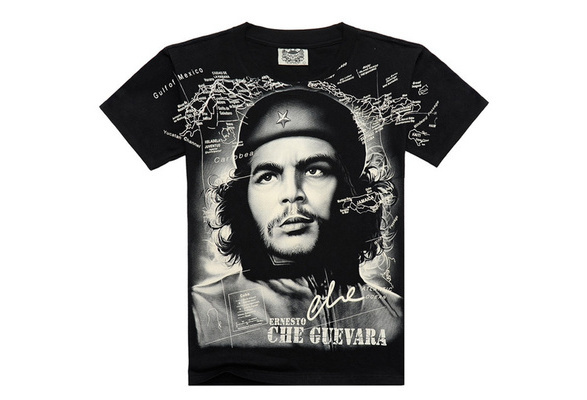 ERNESTO CHE GUEVARA T-Shirt Black CUBA 