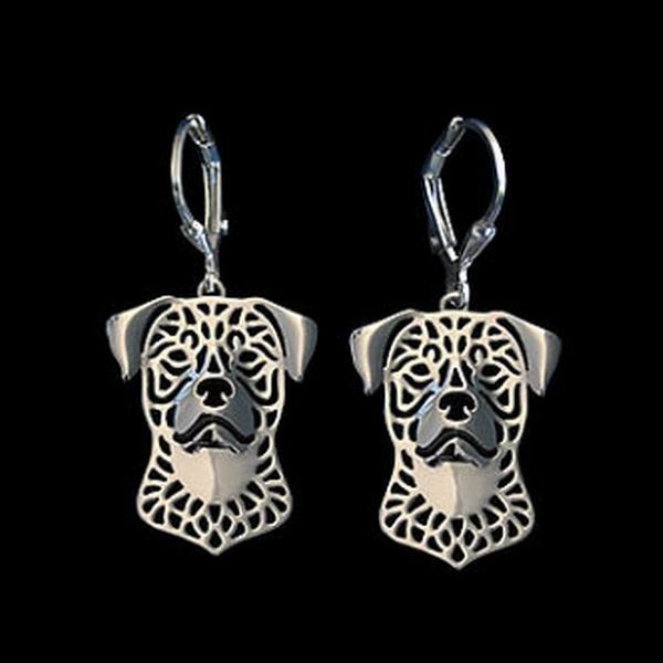 rottweiler earrings