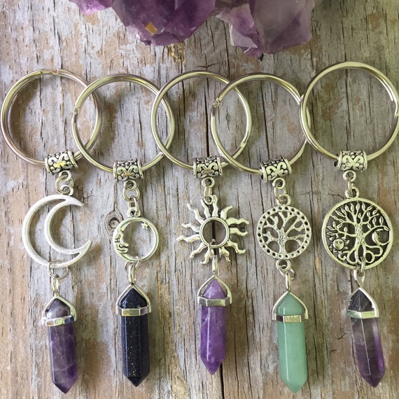 Crystal keyring clearance photo