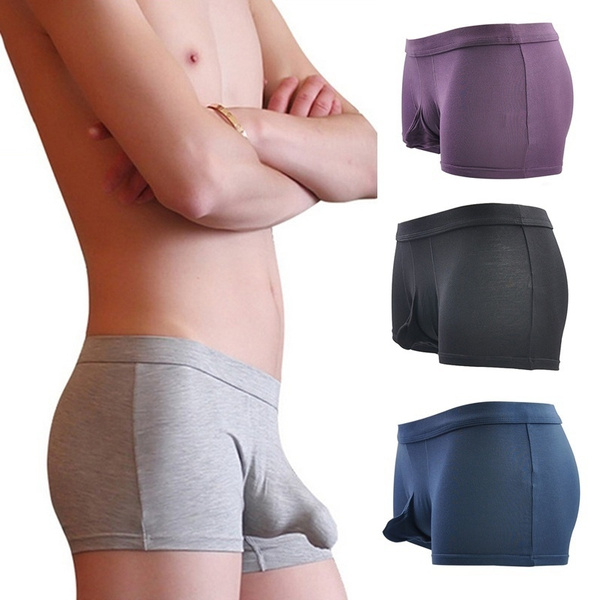 Sexy Men's Elephant Trunk Boxer Briefs Underwear Trunks Shorts Bulge Pouch  Underpants | Wish