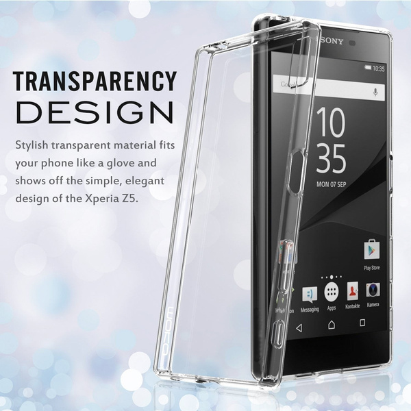 Sony Xperia Tempered Glass Screen Protector Shockproof Clear Soft Tpu Case Cover For Sony Xperia Z5 Z5 Premium Z5 Compact Xperia Z4 Xperia X Xperia Xa Xperia X Performance Wish