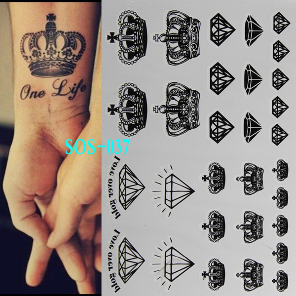 100,000 Crown tattoo Vector Images | Depositphotos