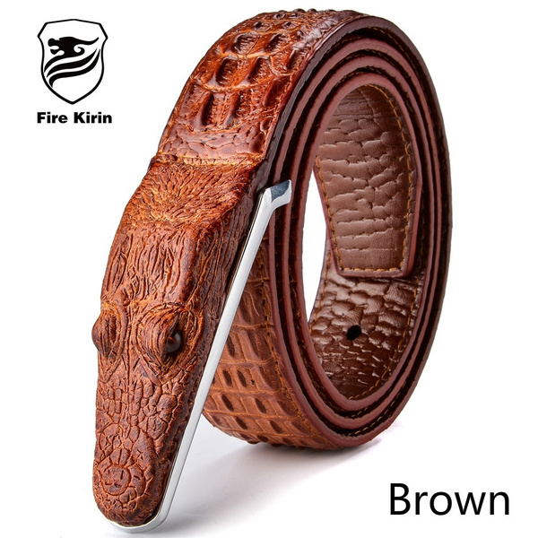 alligator head belt