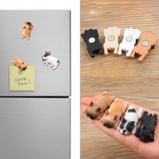 Cute Small French Bulldogs Magnets Sleeping Series Chai Dog DIY Doll Magnetic Stickers Cartoon Mini Toys Doll For Fridge Decoration Hobbies  Home Decor