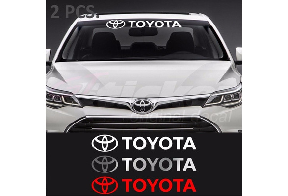 Windshield Banner Vinyl Decal Sticker for TRD TACOMA CAMRY COROLLA