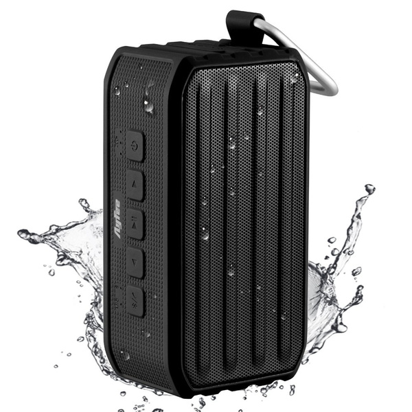 Bluetooth Waterproof Speakers Ayfee Wireless Bluetooth 4.0 Waterproof Outdoor Shower Speaker with 7W Powerful Drive Bass Enhance Radiator