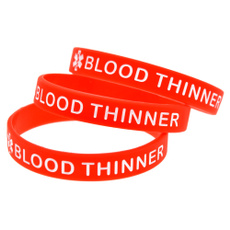 Silicone, Blood, Jewelry, Wristbands