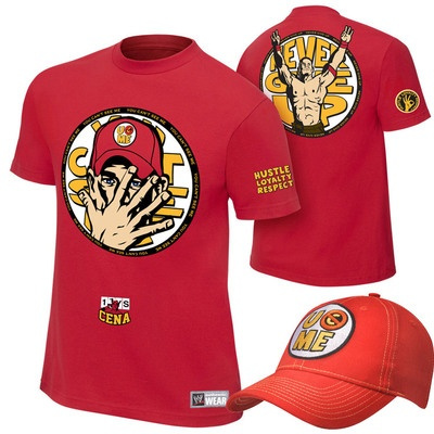 john cena t shirt cap