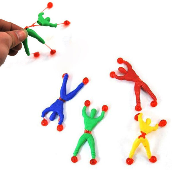 Climbing sticky hot sale man toy