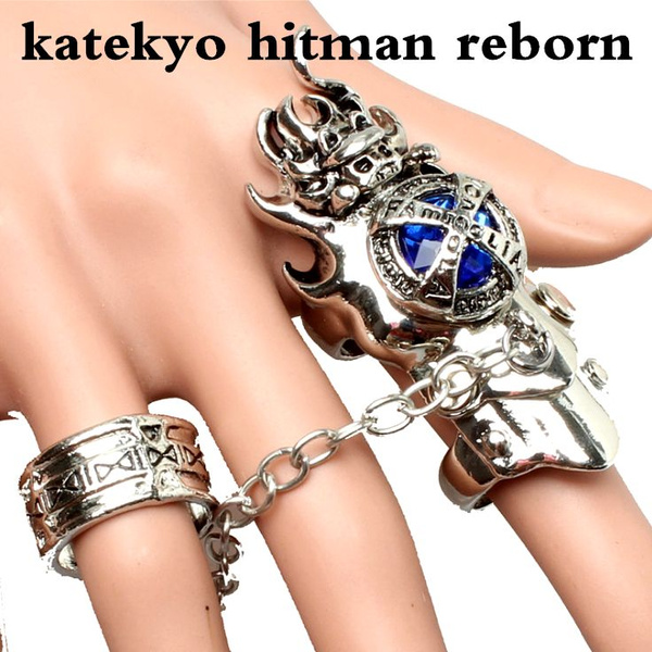 Anime HITMAN REBORN! Katekyo DAKONG cosplay Ring Adult Accessories Gift