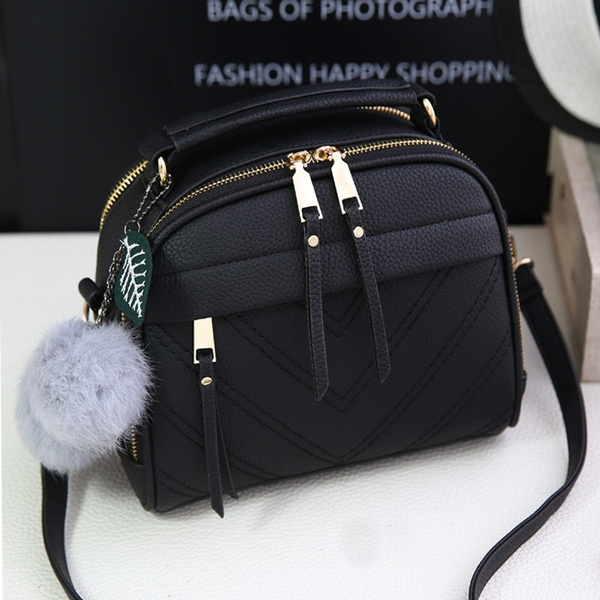 Fashion Women Handbag Pu Leather Shoulder Bag Casual Cross Body Bags | Wish