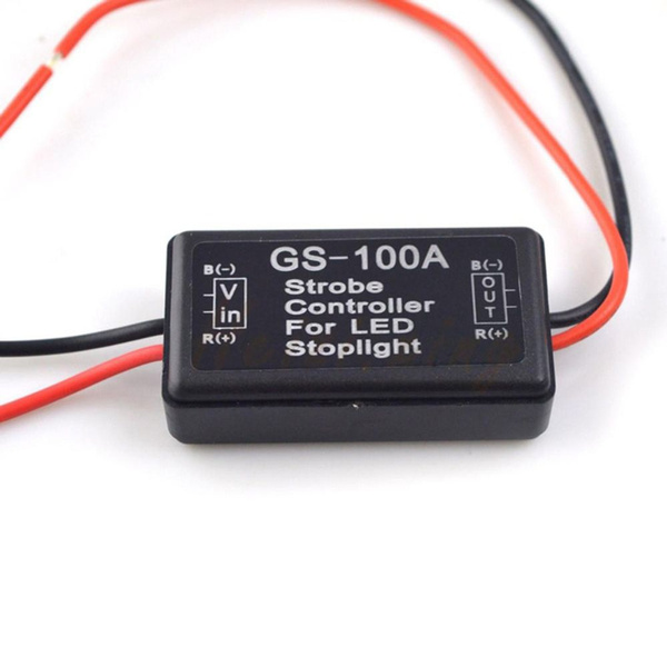 Newest Universal Stop Flash Flasher Module Rear Brake Light Brake ...