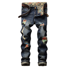 men jeans, Designers, holedenimjean, pants