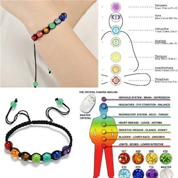 CHAKRA BALANCE BRACELET :: The Flame of The Angel's Wings