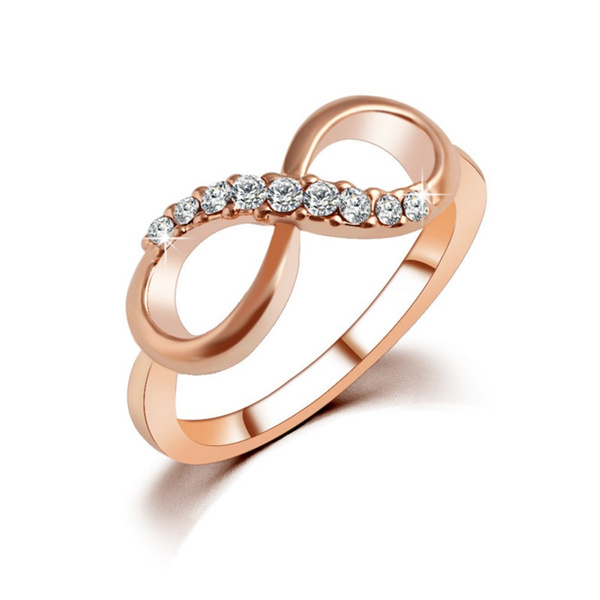 jewelry fashion rose gold plated 925