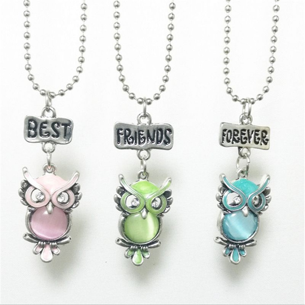 owl best friend necklace