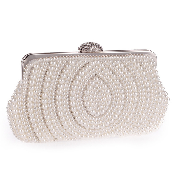 White 2024 clutch purses