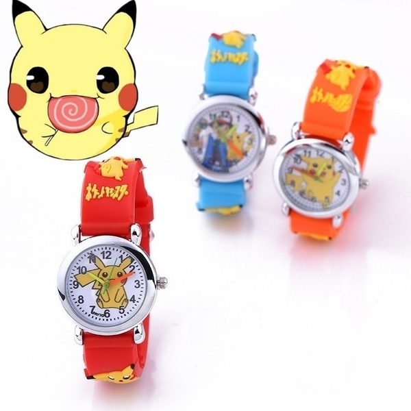 New Fashion Pokemon Go Wrist Watch Student's Watch Hot Cartoon Pokemon ...