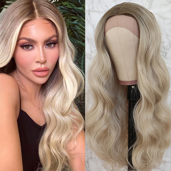 Ash deals blonde wig