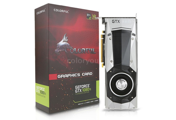 Colorful NVIDIA GeForce GTX 1080Ti Founders Video Graphics Card Game |