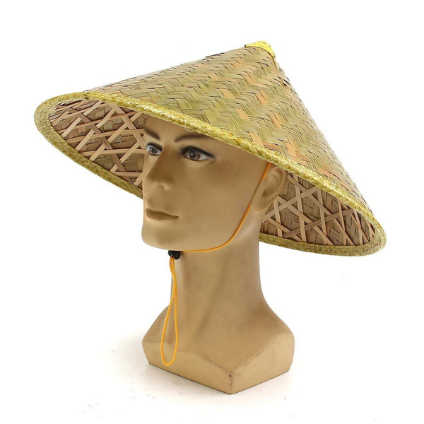 bamboo rice hat