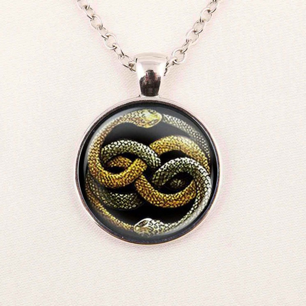 Auryn Necklace | Neverending Story Necklace | 80's Fantasy Pendant |  Fantasy pendant, Story necklace, Unique anniversary gifts