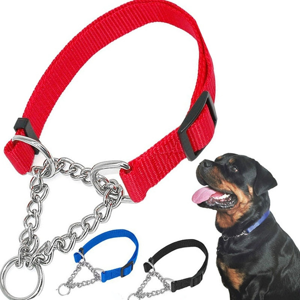 Ancol half choke dog clearance collar