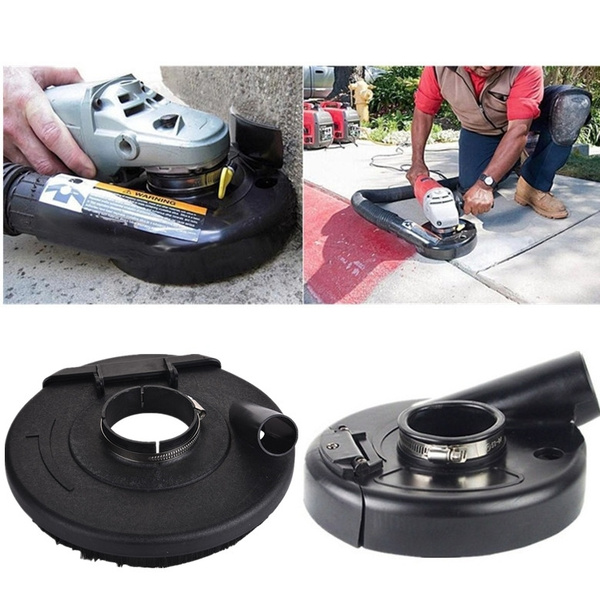 Full Hinged Dust Vacuum Shroud Kit for Angle Grinder Dust Cover Guard