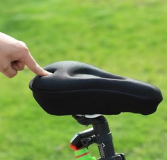 cyclisme - selle de vélo 3d silicone gel - couvre matelas 