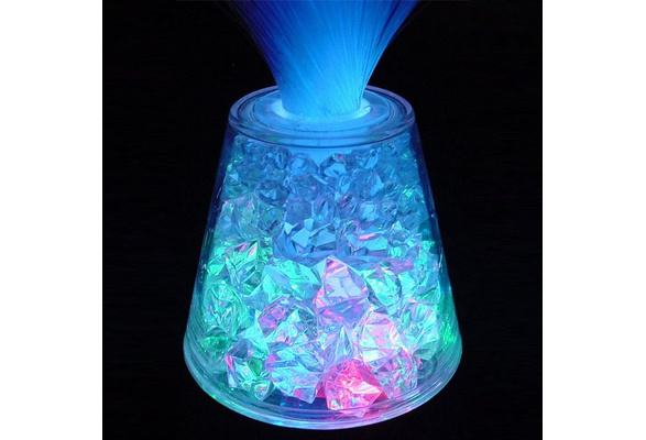 Calming Autism Sensory LED Light Lamp Multicolour Fibre Optic Ice Relax Changing 