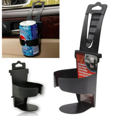 NEW Universal Vehicle Car Truck Door Mount Drink Bottle Cup Holder Stand Black