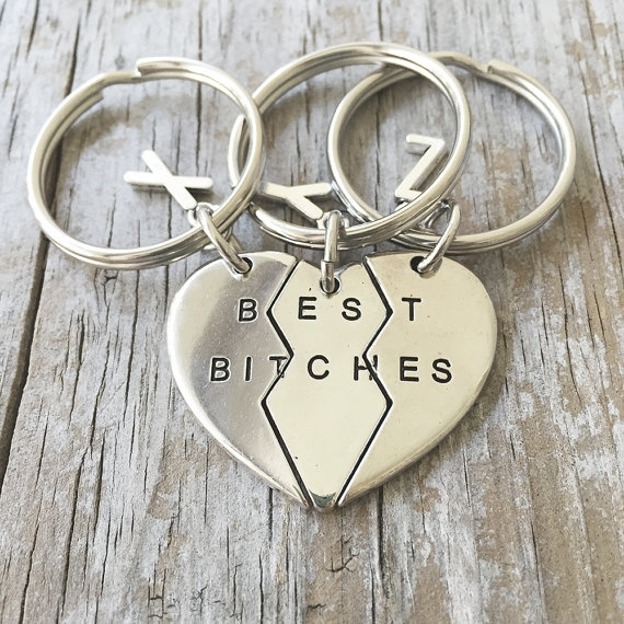 Best bitches keychain