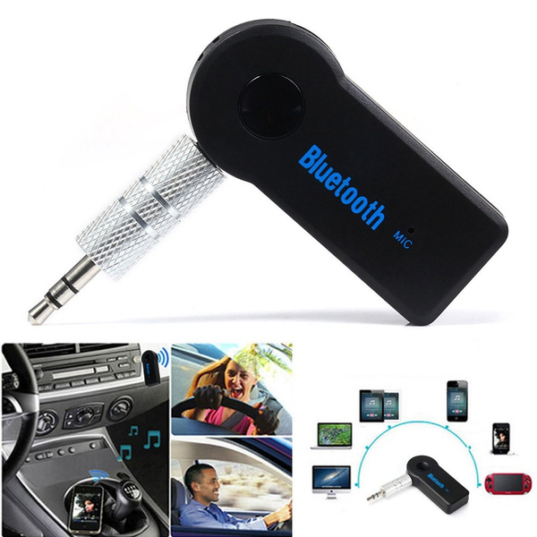 Bluetooth 3.0 Car Audio Music Receiver with Handsfree Function Mic USB Cable Kit