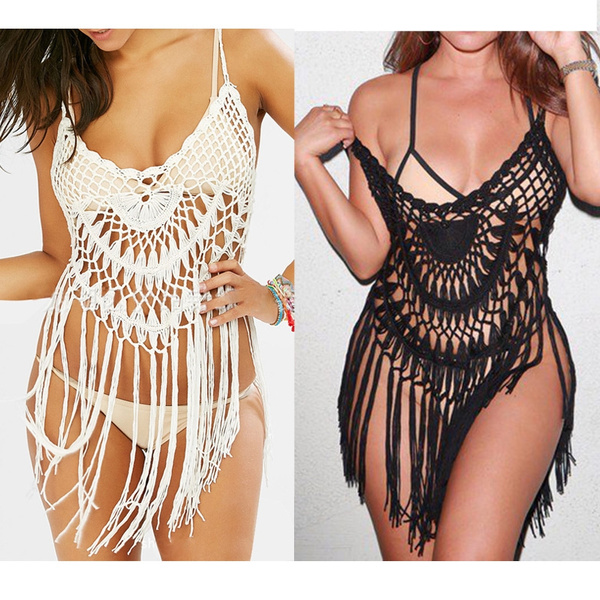 Black bikini hot sale cover up