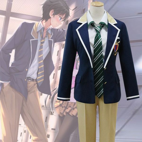 Anime Masamunekun No Revenge Cosplay Costumes Masamune Makabe Men