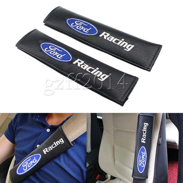 2X Seat Belt Pads Cotton Gifts Transformers Autobots Racing Rally Tuning Sport 