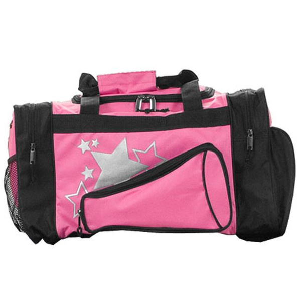 large pink duffle bolsa