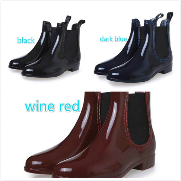 Pointed toe 2025 rain boots womens