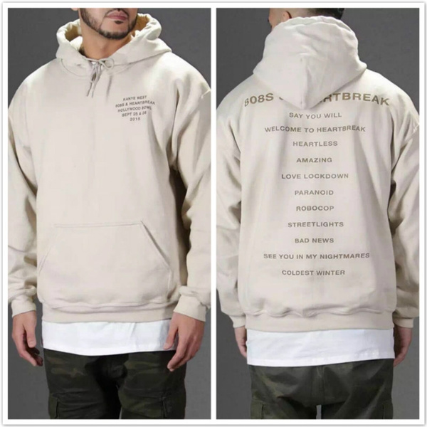 gd Kanye west Hoodie 808s Heartbreak 