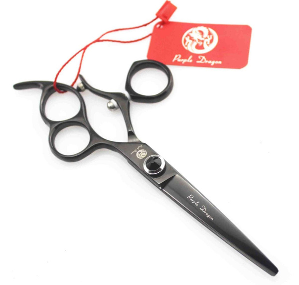 K-154 Professional flying hair cutting scissors Japan 440C 5.5 inch hairdressing scissors best barber shears with leather case | Wish