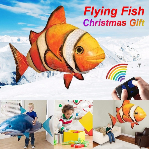 flying fish toy remote control