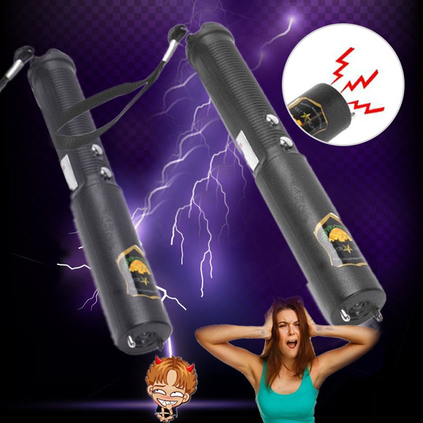 Shock Batons Flashlight Joke Prank Trick Toy Gadget Gift AprilFool Day Wish