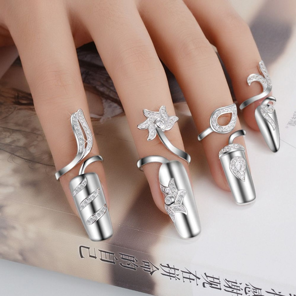 fingernail rings fashion