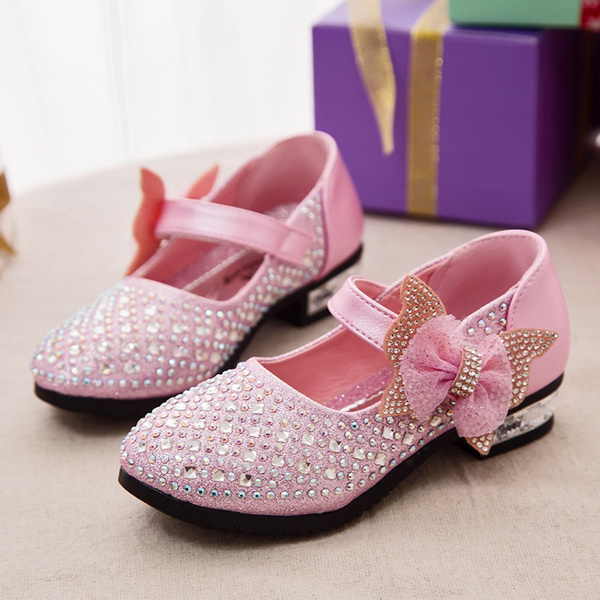 girls pink dress shoes