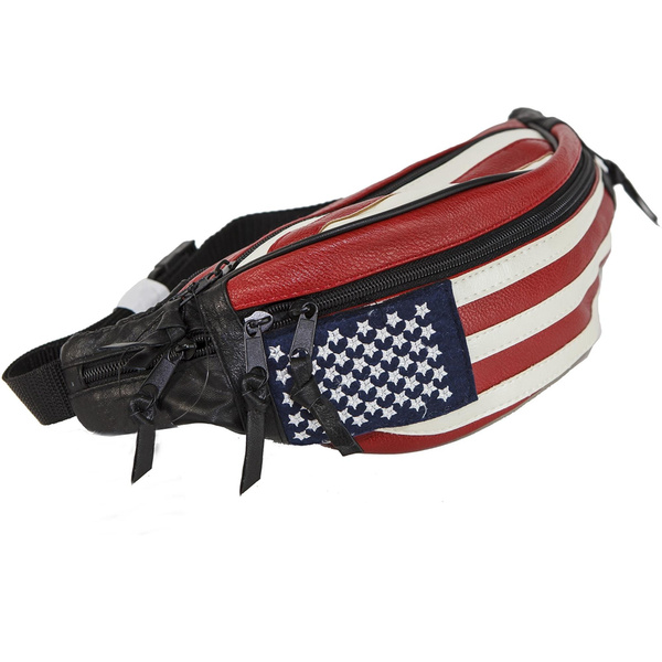 flag fanny pack