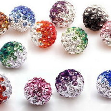 Ball, Necklace, Colorful, Crystal
