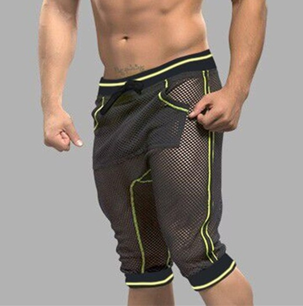 Men's mesh clearance shorts