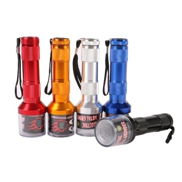 Gr0205 Convenient Aluminum Alloy Electric Grinder Flashlight - Temu